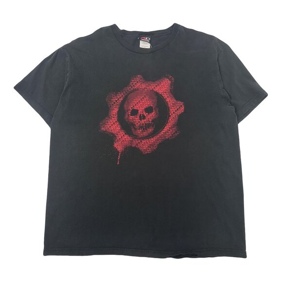 2000s Gears Of War Video Game Promo Tee XXL - Picture 1 of 4